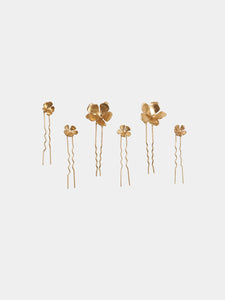 Vergoldete Haar-Pins "Bouquet" von kj. - Kokoro Berlin x Jeonga Choi Berlin